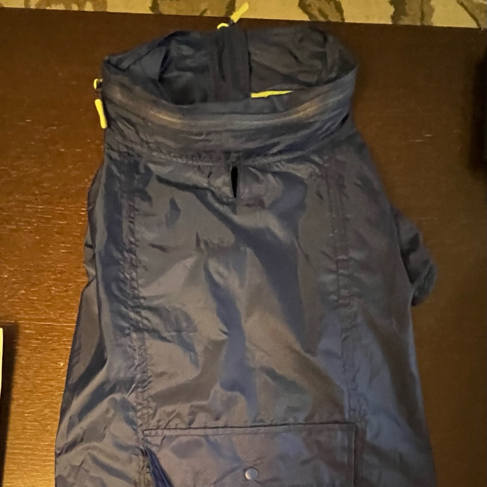 Reddy Dog Lightweight Windbreaker Hooded Jacket Blue